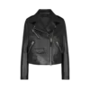 Asymmetrische Leder-Bikerjacke Asymmetrische Leder-Bikerjacke