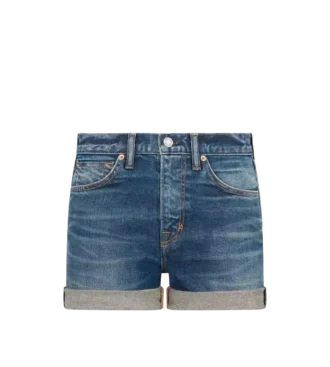 Bequeme Stonewashed-Jeansshorts Bequeme Stonewashed-Jeansshorts