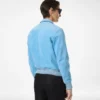 Blouson mit Kragen aus Kaschmir-Wildleder Blouson mit Kragen aus Kaschmir-Wildleder
