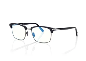 Blue Block Square Shape Opticals