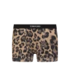 Boxershorts aus Baumwolle mit Leopardenmuster
