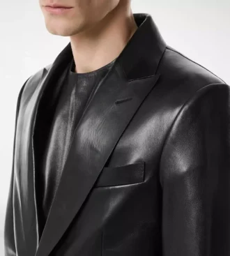 Butterweicher Lederblazer