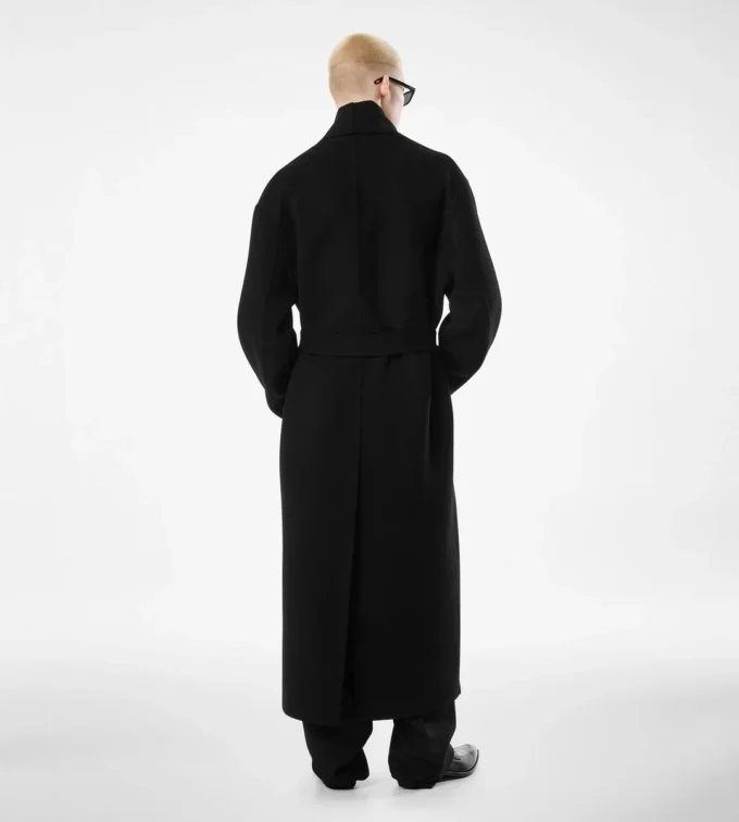 Doppelt teilbarer Woll-Kaschmir-Schalkmantel Doppelt teilbarer Woll-Kaschmir-Schalkmantel