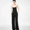 Doppelter Georgette-Stretch-Camisole-Jumpsuit Doppelter Georgette-Stretch-Camisole-Jumpsuit