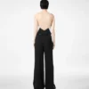 Doppelter Georgette-Stretch-Camisole-Jumpsuit Doppelter Georgette-Stretch-Camisole-Jumpsuit