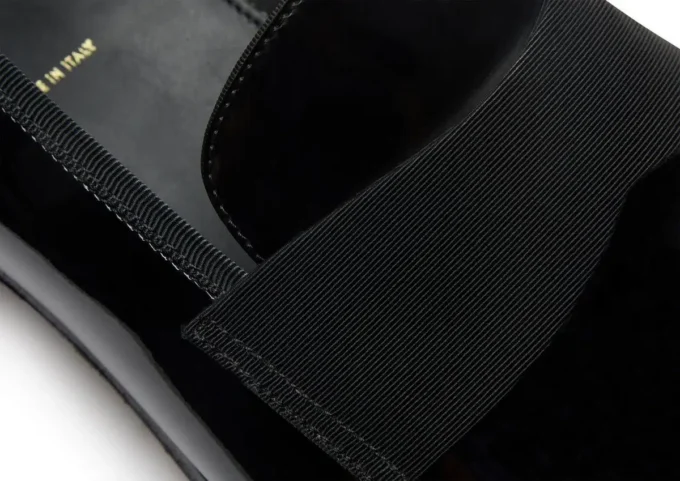 Edgar Abendpantoffel aus Lackleder Edgar Abendpantoffel aus Lackleder