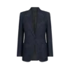 Einreihige Jacke mit Spitzkragen Einreihige Jacke mit Spitzkragen