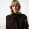 Feldjacke aus Wollmischung Feldjacke aus Wollmischung