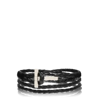 Geflochtenes Lederarmband