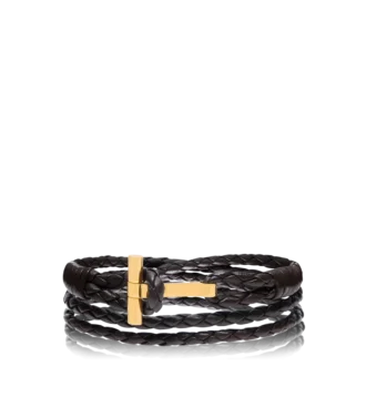 Geflochtenes Lederarmband