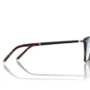Horn Square Blue Block Opticals