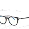 Horn Square Blue Block Opticals