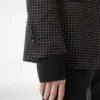 Jacquard-Polka-Dot-Duchesse-Einreiherjacke Jacquard-Polka-Dot-Duchesse-Einreiherjacke