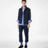 Leichte Lounge-Hose aus Lyocell mit Falten