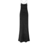 Polka Dot Seidenkrepp-Camisole-Abendkleid mit Spitzendetails Polka Dot Seidenkrepp-Camisole-Abendkleid mit Spitzendetails