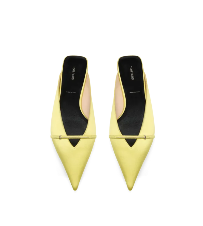 Satin Julianne Mule
