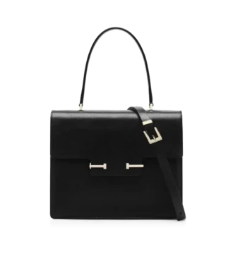 Supple Grain Leather Aube Small Top Handle
