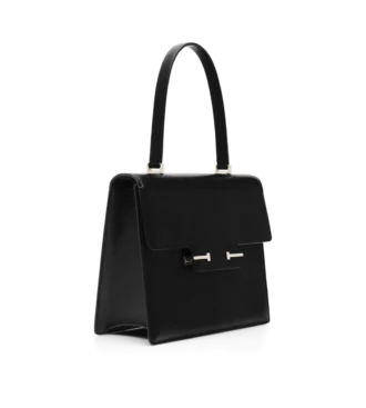 Supple Grain Leather Aube Small Top Handle