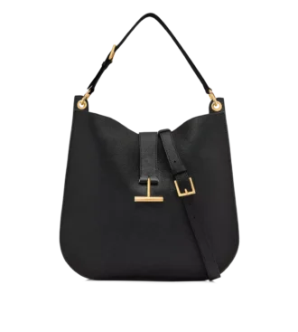 Tara Large Crossbody aus genarbtem Leder