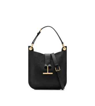 Tara Small Crossbody aus genarbtem Leder