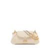Tara-Umhängetasche aus naturbelassenem Leder mit Kette