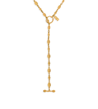 Vintage Gold Messing Grace Lariat Halskette Vintage Gold Messing Grace Lariat Halskette