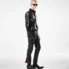 Bikerhose aus genarbtem Leder Bikerhose aus genarbtem Leder