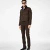 Western Cord Straight Fit Denim