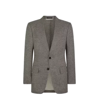 Wolle Seide Leinen Shelton Jacke Wolle Seide Leinen Shelton Jacke